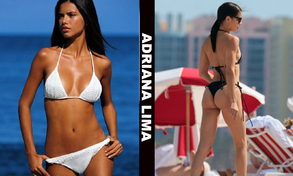 Brazilian fitness model Adriana Lima from Salvador, State of Bahia, Brazil