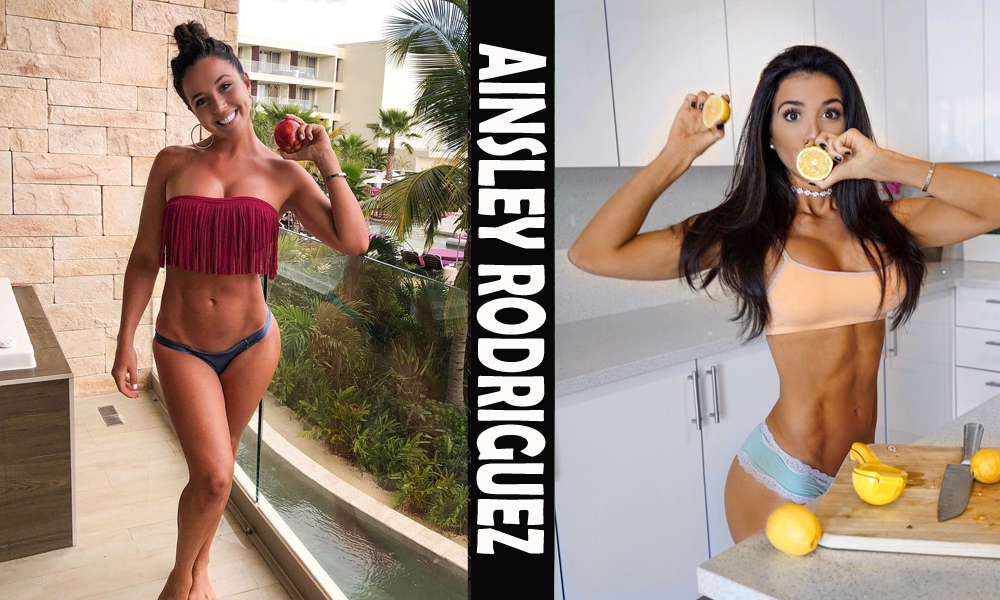 Hot Fitness Model Ainsley Rodriguez