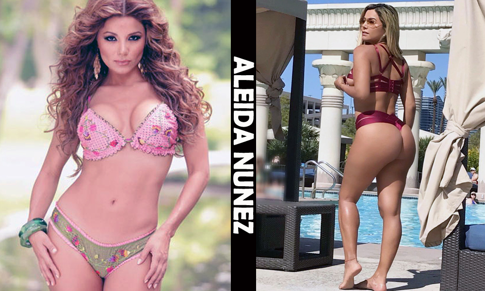 Fitness model and actress Aleida Nunez from Lagos De Moreno, Mexico