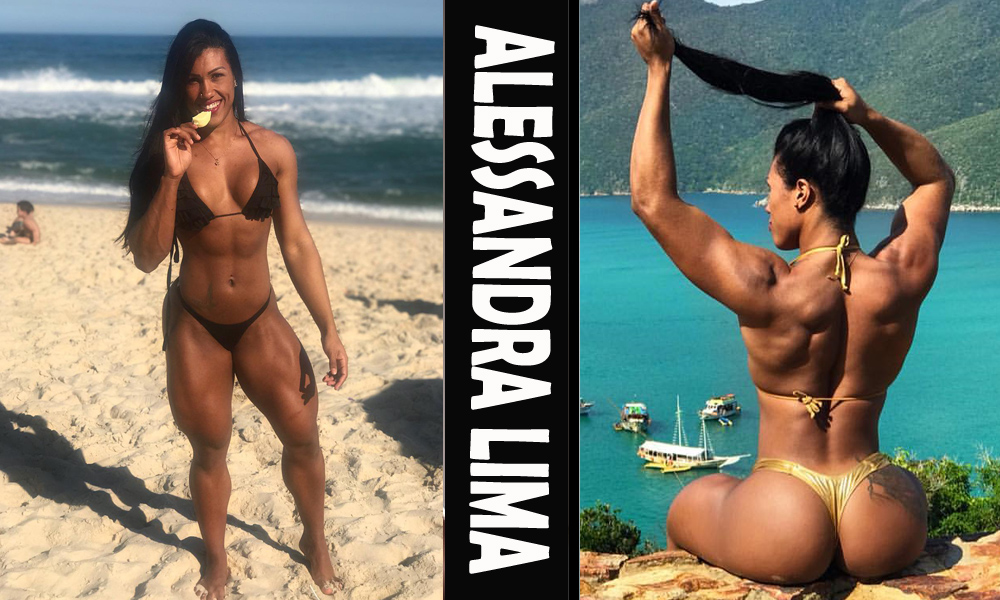 Hot Fitness Model Alessandra Alves Lima