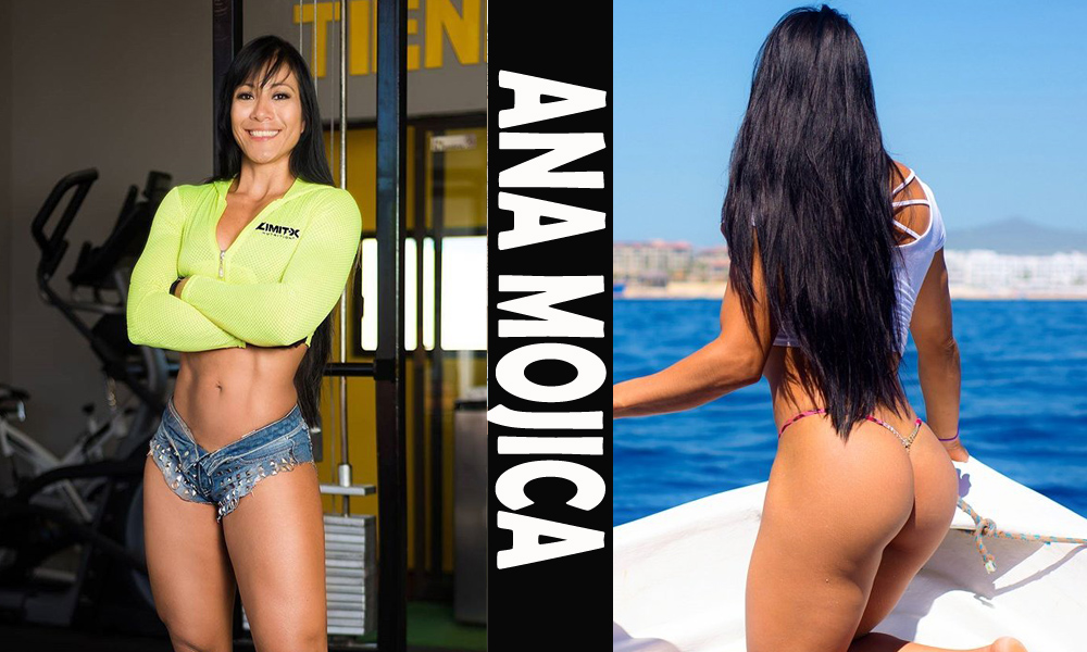 Hot Mexican Fitness Model Ana Mojica from Baja California Sur, Mexico