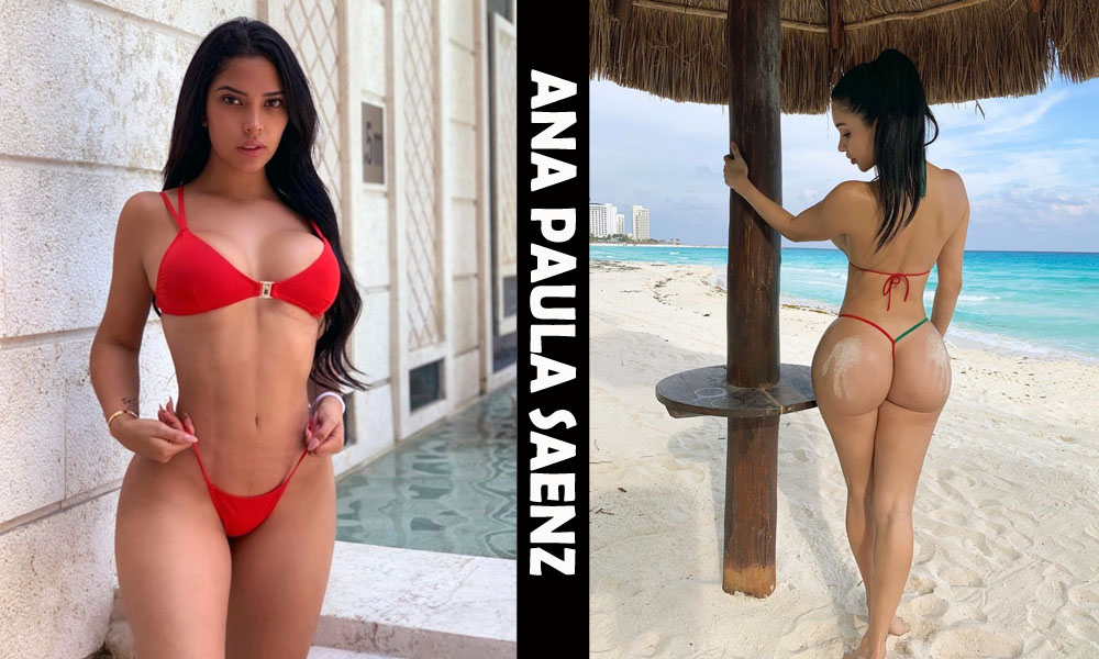 Mexican fitness model Ana Paula Saenz from Morelia, Mexico