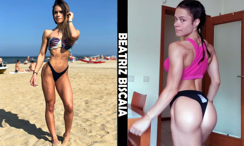 Portuguese fitness model Beatriz Biscaia from Ilhavo, Aveiro, Portugal