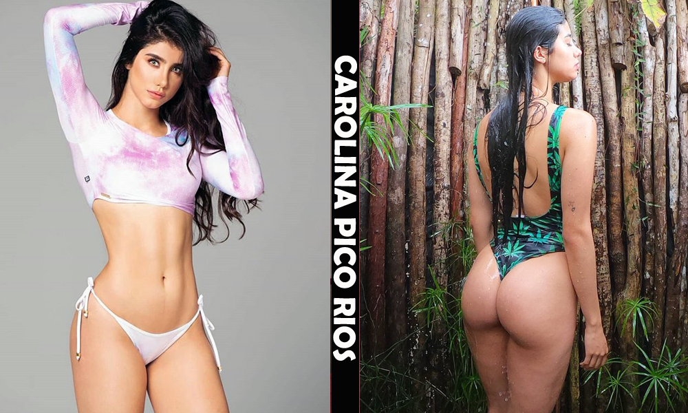 Colombian fitness model Carolina Pico Rios from Medellin, Colombia