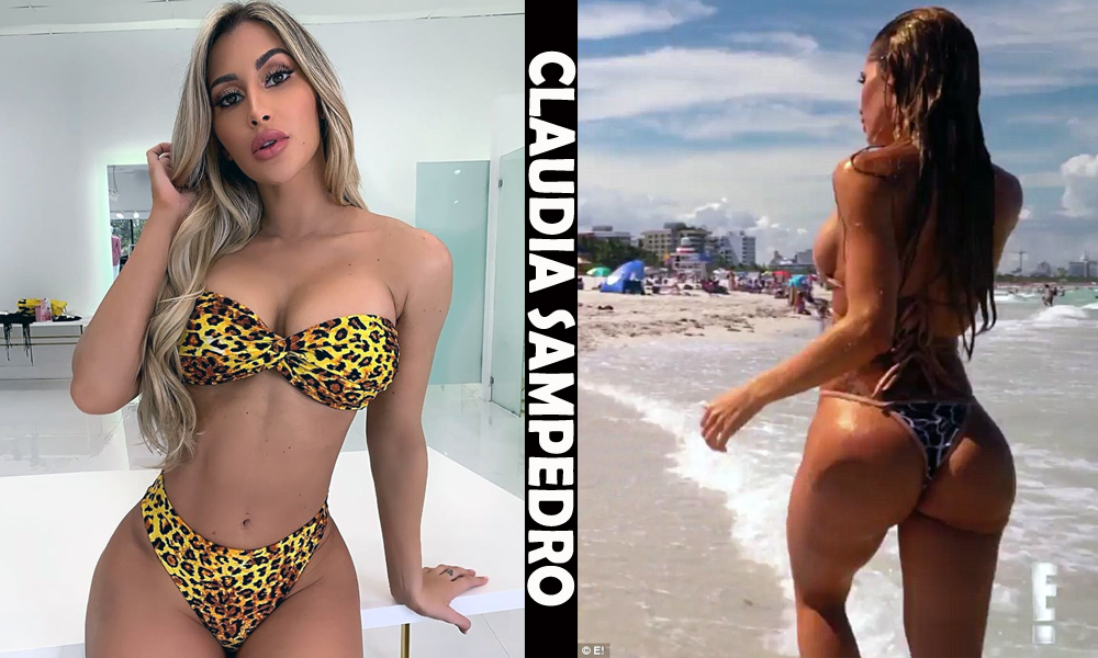 Cuban fitness model Claudia Sampedro from Havana, Cuba