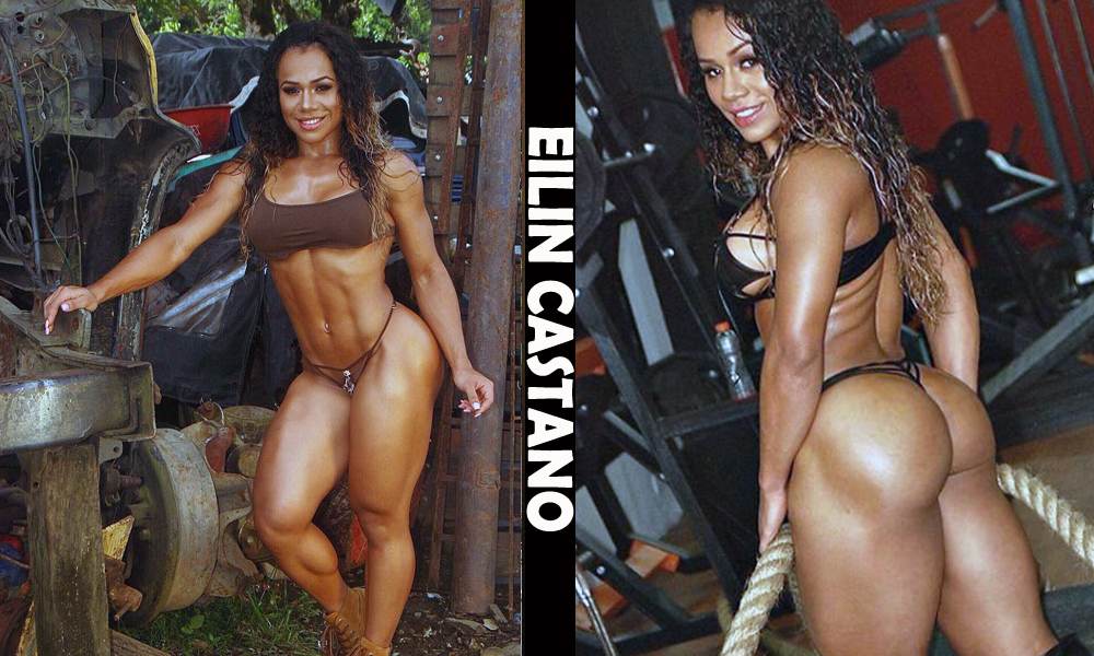 Colombian fitness model and Bodybuilder Eilin Castano from Choco, Colombia