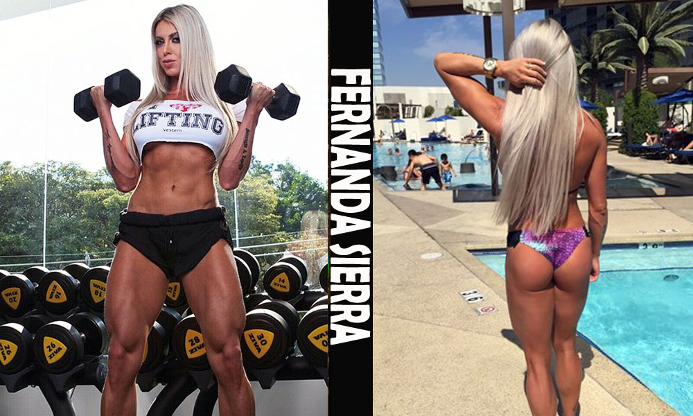 Hot Brazilian Fitness Model Fernanda Sierra from Balneario Camboriu