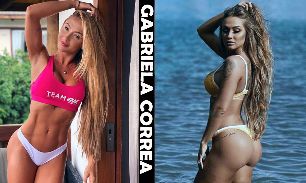 Brazilian fitness model Gabriela Correa from Brazil