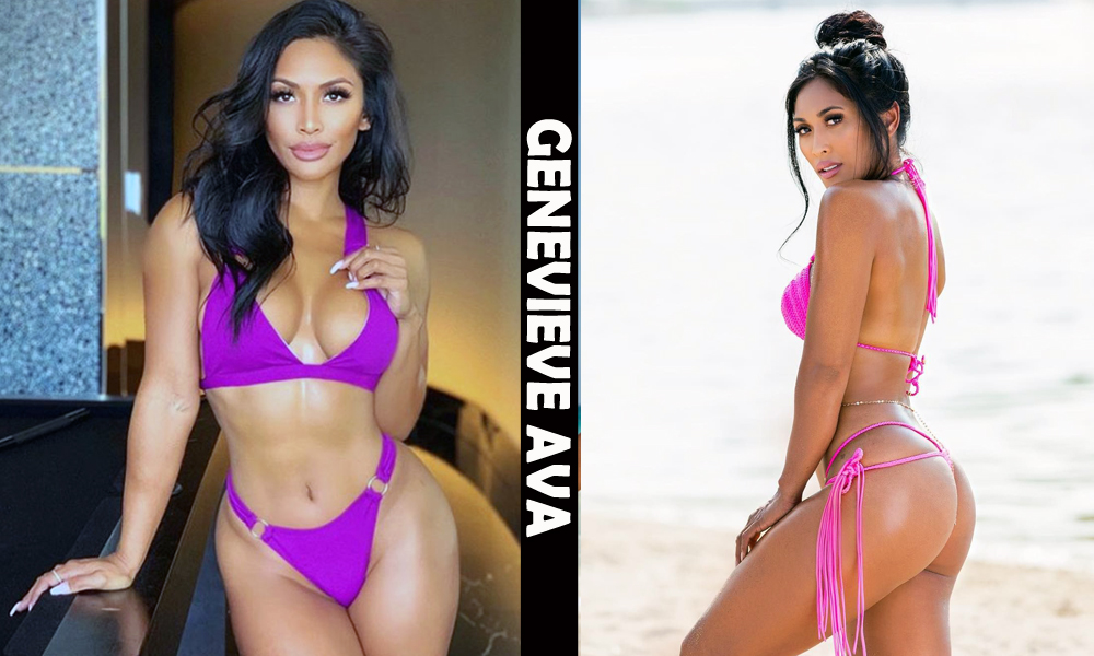 American Filipino fitness model Genevieve Ava from Inland, Empire, California