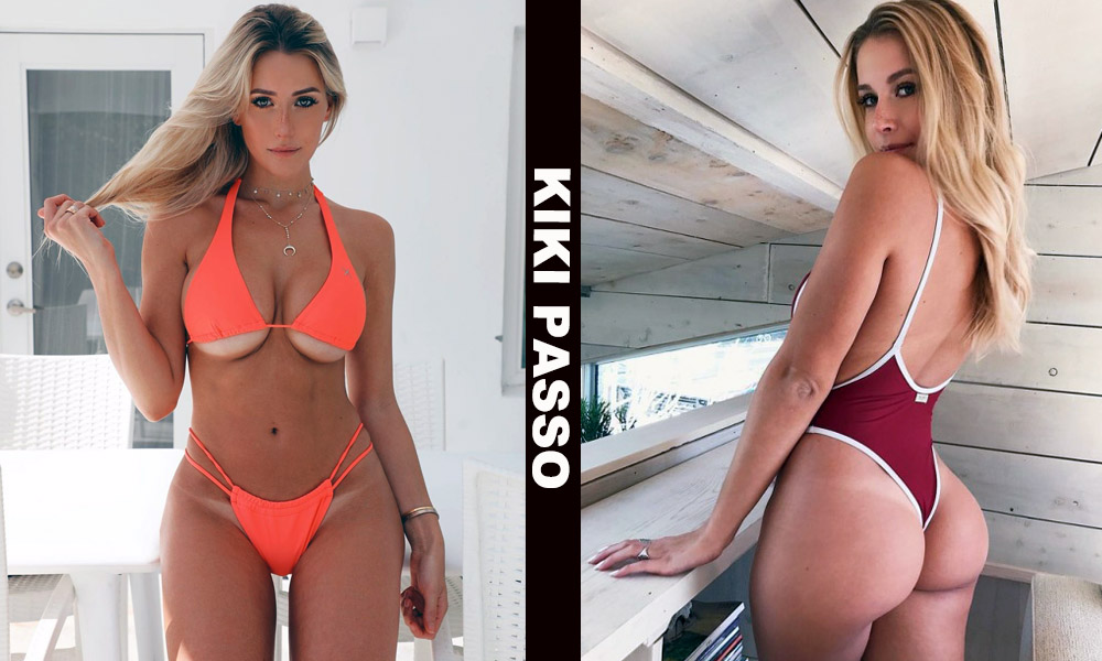 Brazilian fitness model Kiki Passo from Brazil