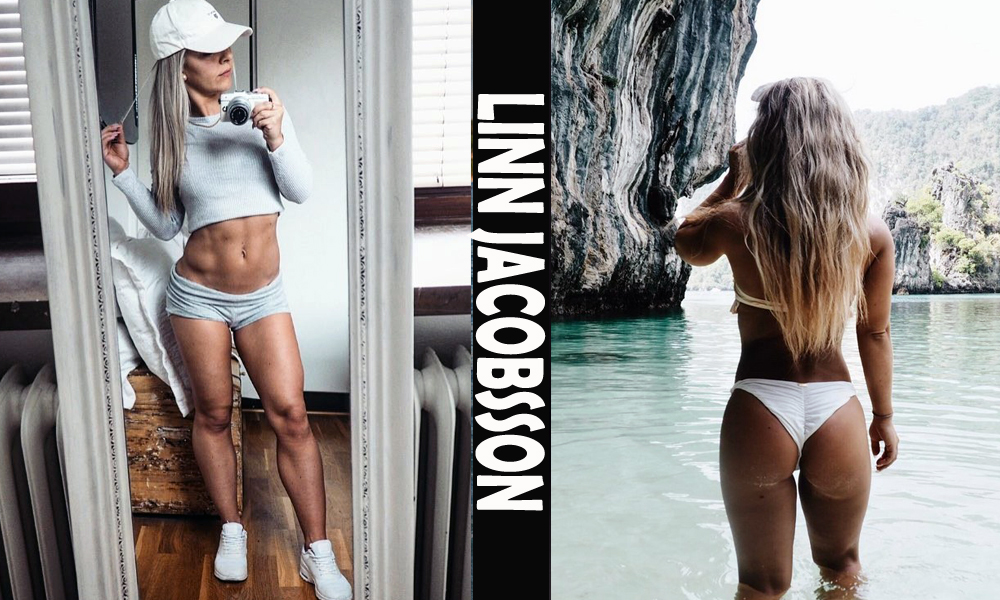 Hot International Fitness Model Linn Jacobsson