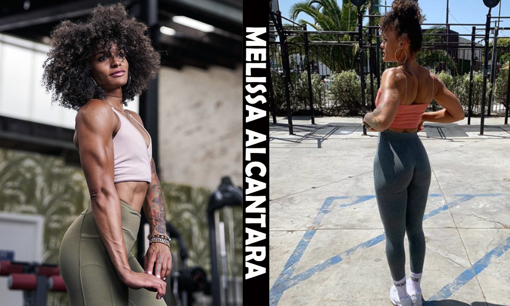 American fitness model and celebrity personal trainer Melissa Alcantara from Bronx, New York