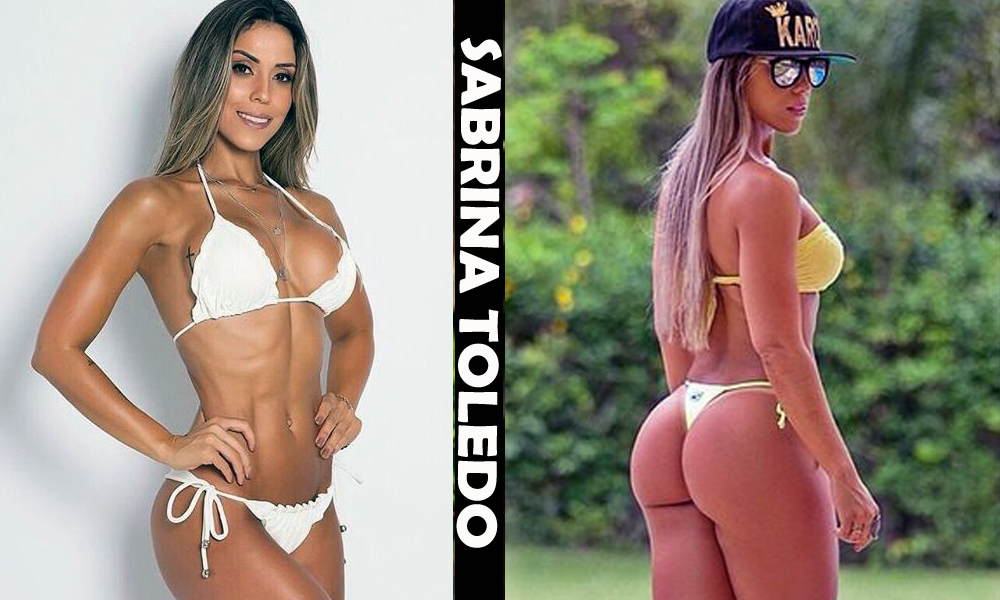 Brazilian Fitness Model Sabrina Toledo from Brazil