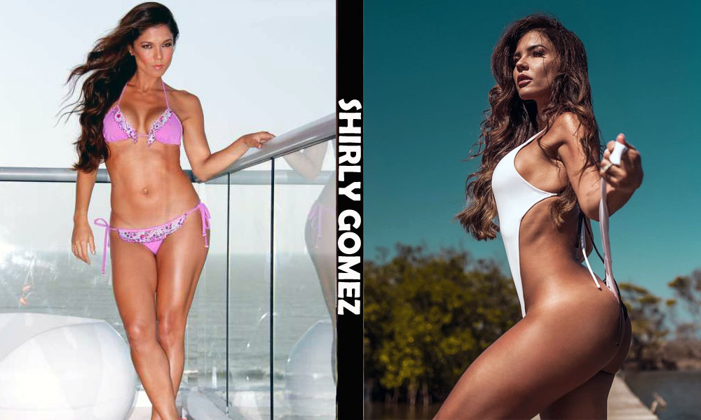 Colombian fitness model Shirly Gomez from Barranquilla, Colombia